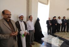 گزارش تصویری مراسم عطرافشانی و ادای احترام به مقام شامخ شهدای هشت سال دفاع مقدس